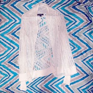 Tommy Bahama White Cardigan Small